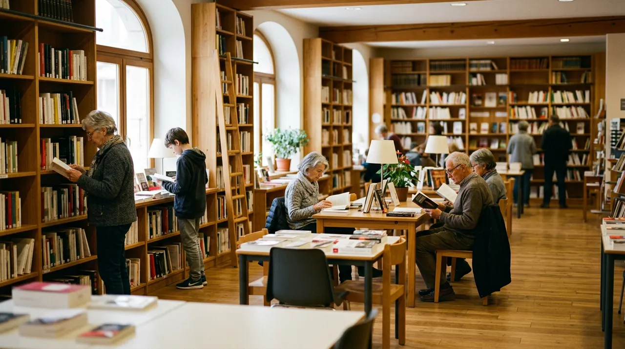 Espace de lecture et de rencontre citoyenne à Briançon