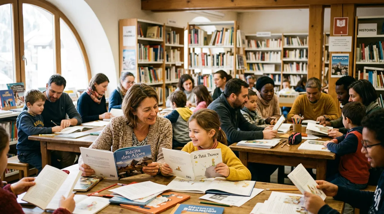 Atelier de lecture partagée et médiation intergénérationnelle